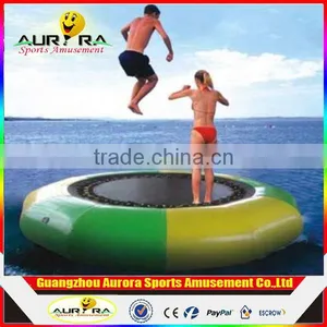 Custom Inflatable Aqua Park Inflatable Water Trampoline Inflatable Floating Island for Sale thumbnail-1