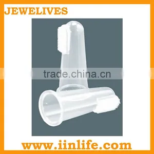 2012 Hottest Eco-friendly Silicone Baby Finger Toothbrush For Baby thumbnail-1
