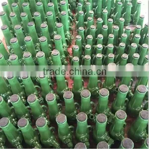 Green Mechanical Screw Jack Used For Car Lift Made in China thumbnail-6