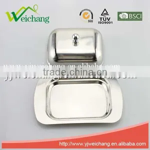 WCJ431 Premium Stainless Steel Butter Dish With Lid thumbnail-3