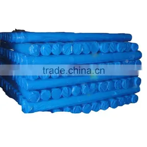 Factory PriceTarpaulin Color Blue /Orange, Width 1.83m (72"), Weight 130g/m2, Packing 100Yard/Roll and 40Yard/Roll thumbnail-1
