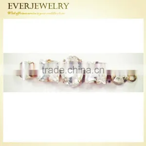 WHOLESALE CHIC Decorative Rhinestone Fabric Trim thumbnail-1