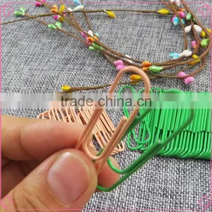 Quality Decorative Colorful Metal Round Giant 80mm Paper Clips thumbnail-5
