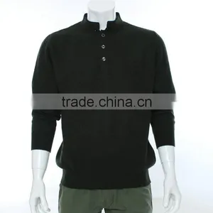 Computerized Sweater Knitting Machine for Men Grey Woolen Sweater Knitting With Cheape 1/4zipper Machine Price thumbnail-2