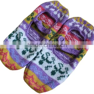 Adult Anti Slip Sock With Acrylic thumbnail-1