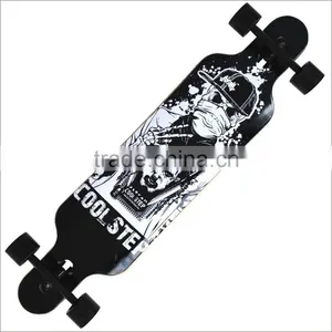 HSJ104 Custom Mini USB Charge Led Skateboard for Adult thumbnail-3