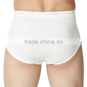Comfortable Breathable Cotton Fabric Wholesale Plain White Boxer Shorts thumbnail-3