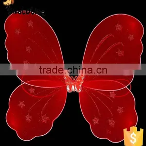 Fashion New Arrival Nylon Butterfly Fairy Wings With Glitter Fairy Wings Patterns thumbnail-6