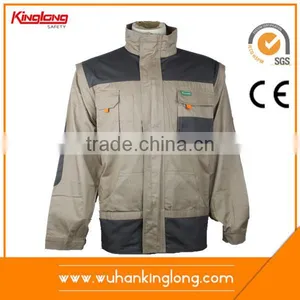 OEM Latest Fashion Khaki Cotton Man Work Jacket thumbnail-1