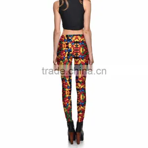 Custom Logo Yoga Pants Sports Fitness Women Leggings, Compression Leggings Wholesale thumbnail-3