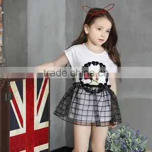 Weilin Products Long Girl Plaid Dresses thumbnail-1
