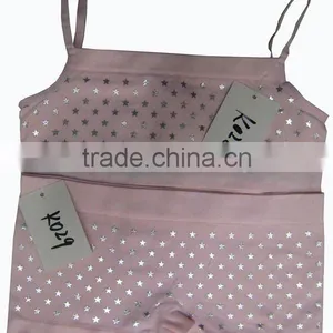 Diamonds Ironning Girl Seamless Camisole and Panty Set thumbnail-1