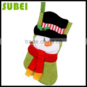 Flashing Christmas Decoration Socks,high-grade Christmas Applique Stockings thumbnail-1