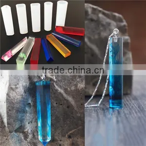 Custom Multi Shape White Silicone Jewelry Pendant Resin Casting Mold thumbnail-1