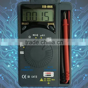 1Pc Auto Range LCD Mini Tool Voltmeter Tester, AC/DC Pocket Digital Multimeter Newest Hot Search thumbnail-1