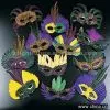 Sell Mardi Gras Feather Mask Assortment thumbnail-1