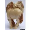 Mammoth Netsuke - Two Horses thumbnail-1