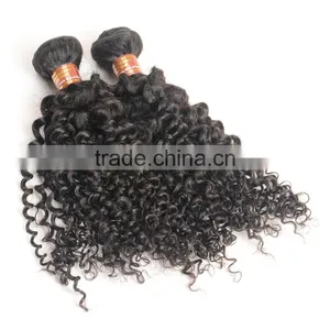 Xuchang Shengyuan Hair High Quality Cheap Price Wholesale Virgin Malaysian Afro Kinky Curl Sew In Hair Weave thumbnail-3