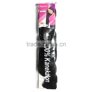 2016 Best Selling Factory Wholesale Japanese Synthetic Fiber Jumbo Braid Hair, Ultra Braid Hair With Different Colors for Sale thumbnail-1