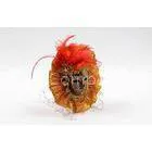 Orange Lace Decorative Venetian Wall Masks Traditional For House thumbnail-1