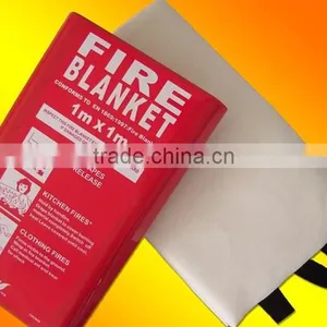 High Quality 100% Fiberglass Fire Blanket thumbnail-1