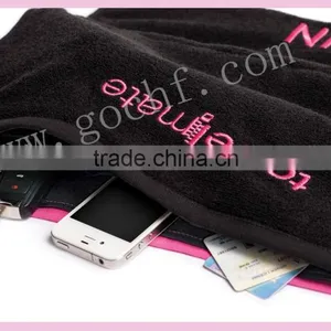 100% Cotton Zipper Pocket Gym Towels thumbnail-1