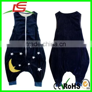Flannel Infants Young Children Sleeveless Vest Cent Leg Sleeping Bag thumbnail-5