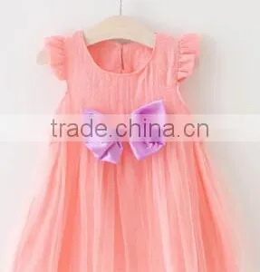 Summer Girls Dress Fashion Style Kids Dress Flowers Print for Baby Dress Girls thumbnail-2