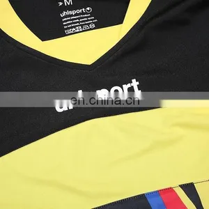 Hight Quality Sublimation Football Goalkeeper Jersey thumbnail-3