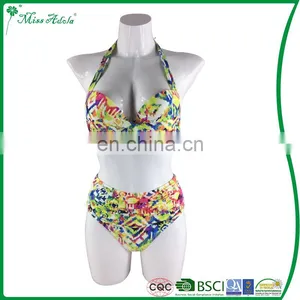 Custom Wholesale Open Sex Girls/woman/men Triangle Bikinis Swimwear Fabric thumbnail-1