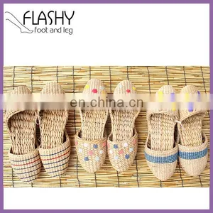 Wholesale Straw Sandals Fashion Slipper Straw Shoes 2016 thumbnail-2