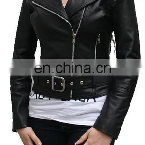 Stylish Womens Genuine Leather Jackets thumbnail-1