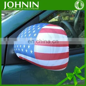 Spandex Polyester Printed Advertising National Flag Car Mirror Cover thumbnail-6