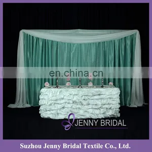 TS001D Buffet Table Cloths Marriage Decoration Wedding Luxury Tablecloths thumbnail-1
