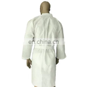 Disposable Spunlace Kimono Gown for SPA,Sauna,Beauty thumbnail-3