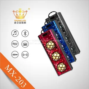Wireless Wooden Portable Microphone Bluetooth Speakers for Home Application thumbnail-1