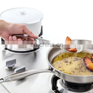 Stainless Steel Wire Mesh Skimmer/ Food Oil Colander thumbnail-6