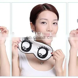 Promotional Soft Eye Mask Shade Nap Cover Blindfold Sleeping Sleep Eye Mask Eye Mask thumbnail-3