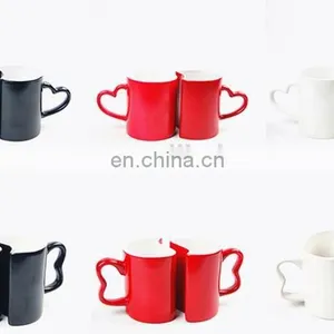 Hot Sale Ceramic Sublimation Lover Coffee Mug for Couples thumbnail-3