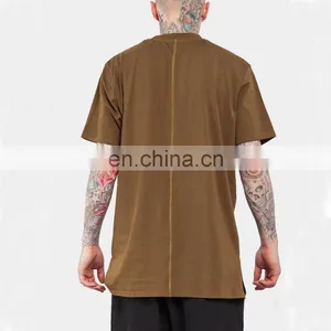 Cusotm Men t Shirt Printing Latest Designs Plain Cotton Chinese Clothing Manufacturers thumbnail-5