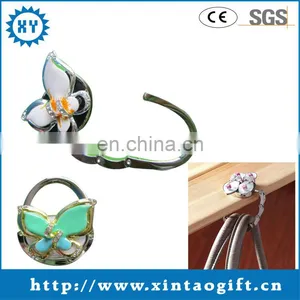 2017 Engraved Logo Decorative Desk Handbag Hook thumbnail-1
