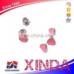 Heart Shape Metal Rivets, Metal Rivets for Garments thumbnail-2