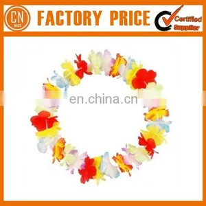 Wholesale Wreathe Lei Promotional Decorative Hawaii Flower Necklace Lei thumbnail-2