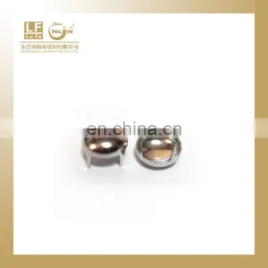 Silver Dome Stud Rivet thumbnail-1