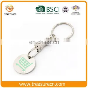 Wholesale Shopping Cart Token Coin, Trolley Token, Caddy Coin Keychain thumbnail-6