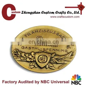 Custom Cheap Souvenir Fake Silver Metal Coin thumbnail-2