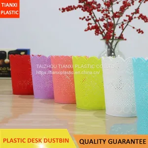 TXAB-1 PLASTIC DESK DUSTBIN SMALL FLOWER POT thumbnail-1