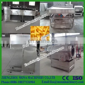 Output 30- 1000 Kg/h Electric Potato Chips Making Machine Frozen French Fries Production Line thumbnail-2