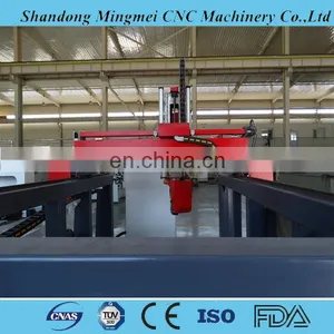 Gantry CNC Milling Machining Center With 5-Axis for High Speed Rail Alu and Bag Suitcases Hateromorphism Cutting thumbnail-2