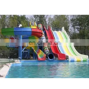 Interactive Race Slide Fiberglass Water Slide Wide Slide thumbnail-4